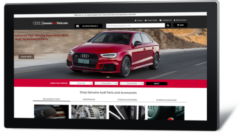 Audi Parts Catalog Ecommerce Web Store | Revolution Parts