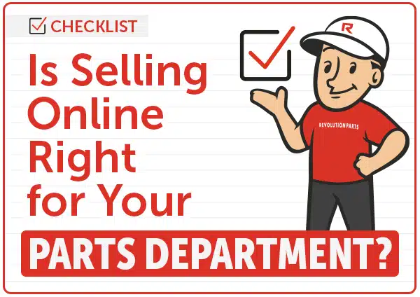 Is Selling Online Right for Your Parts Department?